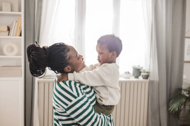 istock Loving mother and son at home 1983612766
