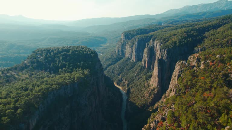 Aerial View of Tazı Canyon in Antalya, Turkey