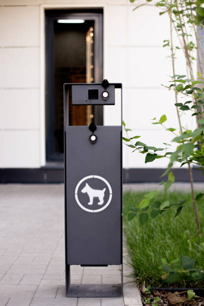 istock Trash can for domestic animals 1983685244