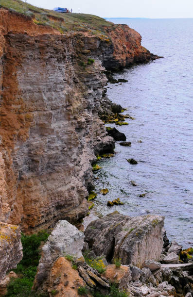 istock An impregnable precipitous rocky shore in the eastern Crimea 1983719769