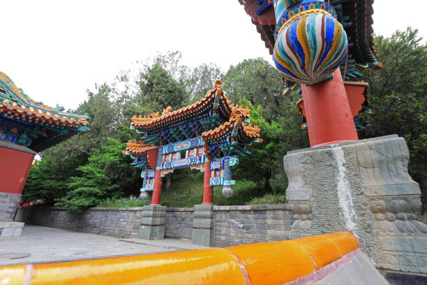 istock Chinese classical architectural scenery, Beihai Park, Beijing 1984063090