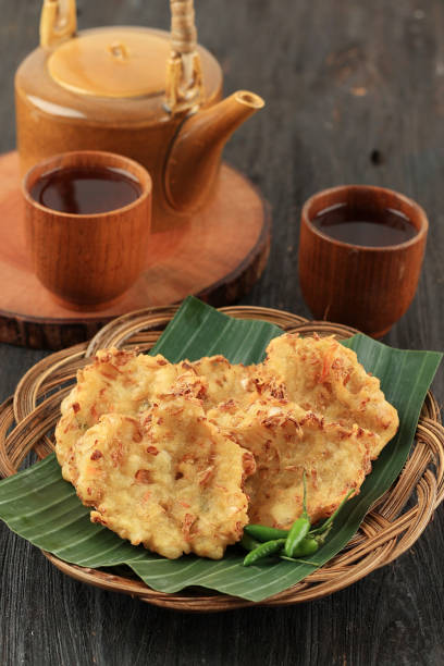 istock Bakwan Sayur or Bala-bala or Vegetable Fritter, Indonesian Snack made from Flour, Cabbage, Carrot 1984123799