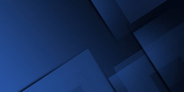 istock Abstract banner design with blue geometric background. Abstract graphic design banner pattern background template 1984335926