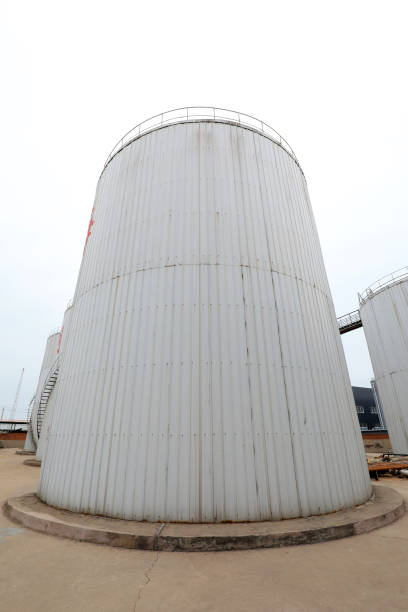 istock Refinery oil storage tank, North China 1984354745