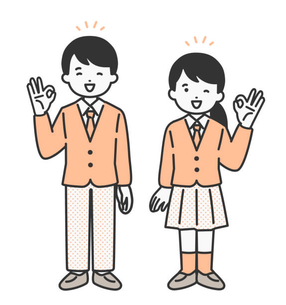 Ok Sign Kid 80+ Kids Showing Ok Sign Isolated On White Background Stock ...