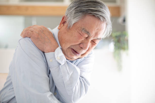 istock Sad Japanese senior man 1984461518