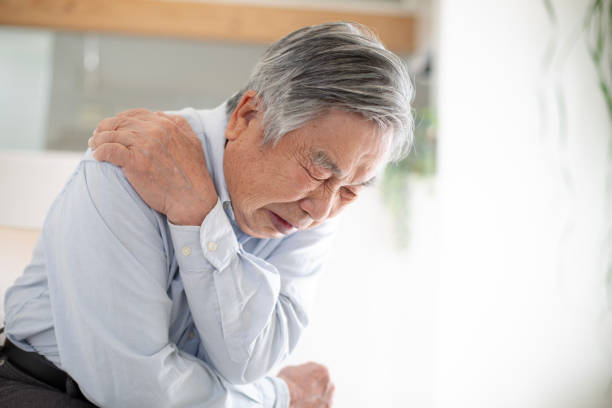 istock Sad Japanese senior man 1984461520