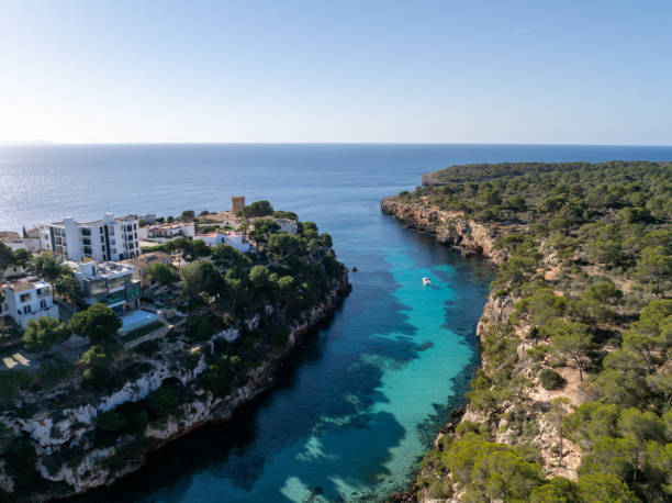 istock Motorboat in Majorca beautiful beach 1984587909
