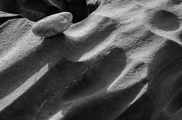 istock Balancing stone, Nighoj, Pune, Maharashtra, India. 1984588435