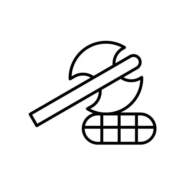 Vector illustration of Axe Icon