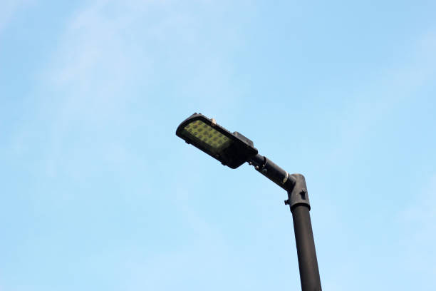 istock LED Lighting street,  lamppost  lights 1984616329