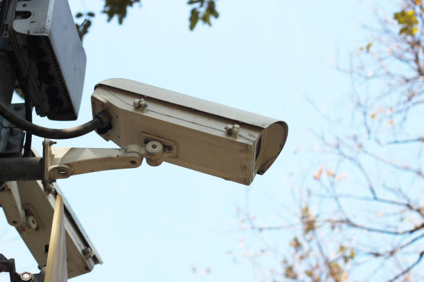 istock Outdoor cctv video surveillance cameras 1984618413