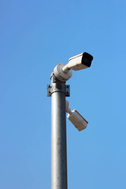 istock Outdoor cctv video surveillance cameras 1984618414