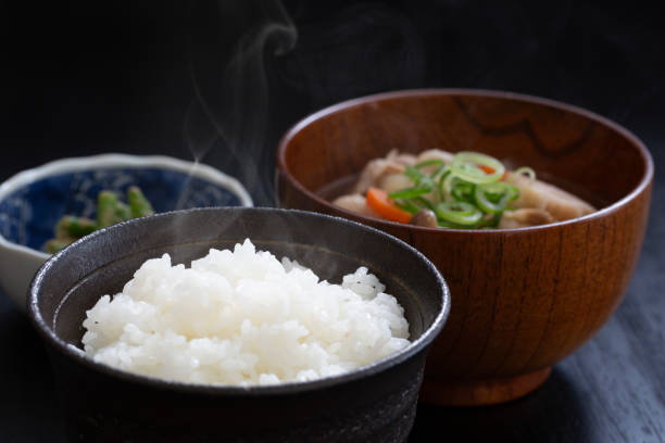 istock Pork soup set meal, a popular Japanese meal 1984619461