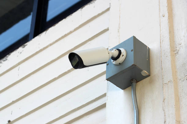 istock Outdoor cctv video surveillance cameras 1984641281