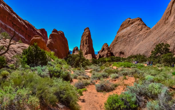 istock Eroded landscape, Arches National Park, Moab, Utah, US 1984710624