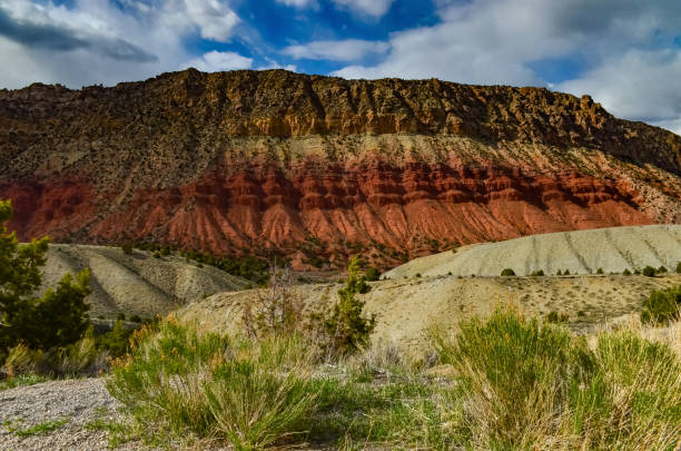 istock Mountainous landscape, Red layered rocks in Utah, US 1984810961