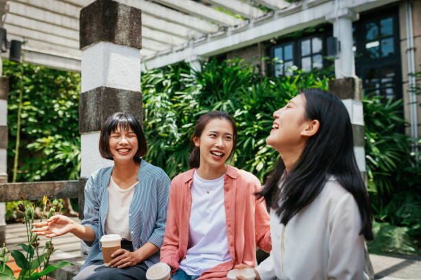 istock Students in campus in South East Asia, taking a snack and coffee break 1984911621