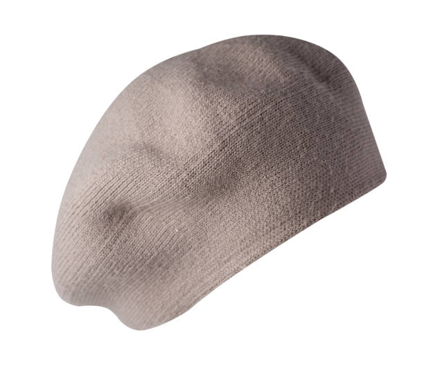 istock female  beret isolated on white background. autumn accessory 1984946011
