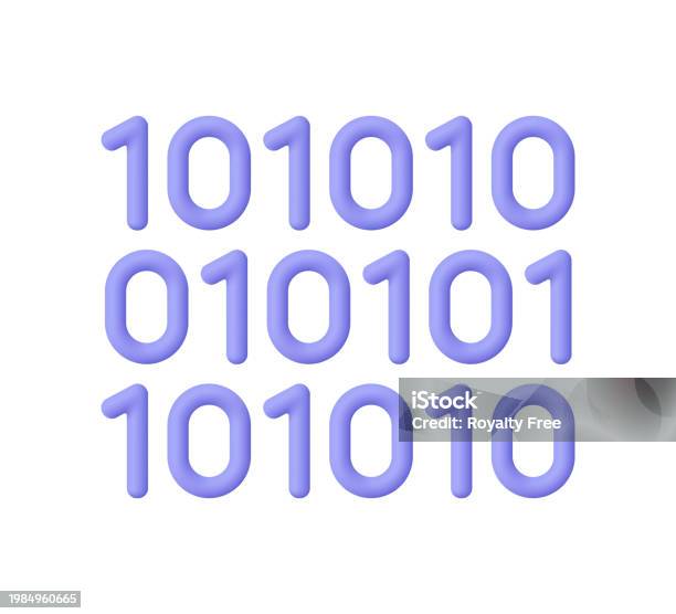 Streaming Binary Computer Code Web Development Information Technology ...