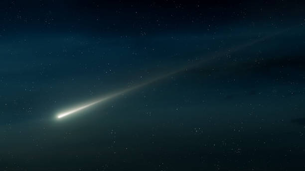 istock Meteor against a background of stars. 1984981415