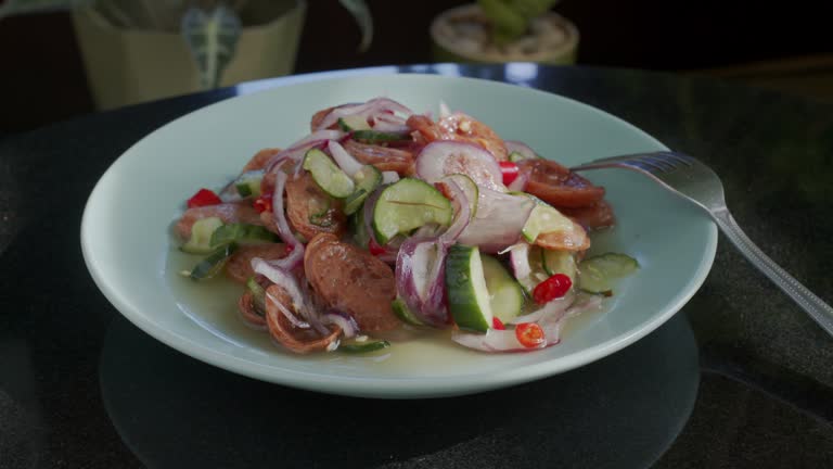 Chinese Sausage Spicy Salad