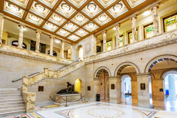 House of Representatives Chamber of the South Dakota state capitol building in Pierre, SD.