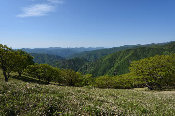 istock Climbing Mt. Nakakura, Tochigi, Japan 1985113294