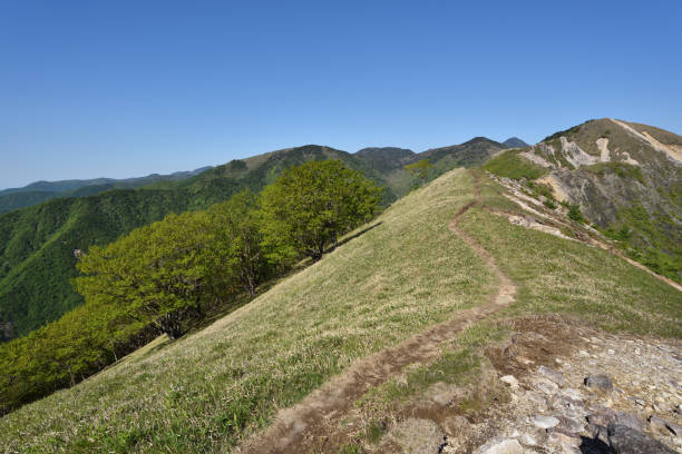 istock Climbing Mt. Nakakura, Tochigi, Japan 1985113297