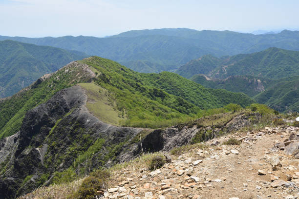 istock Climbing Mt. Nakakura, Tochigi, Japan 1985130131
