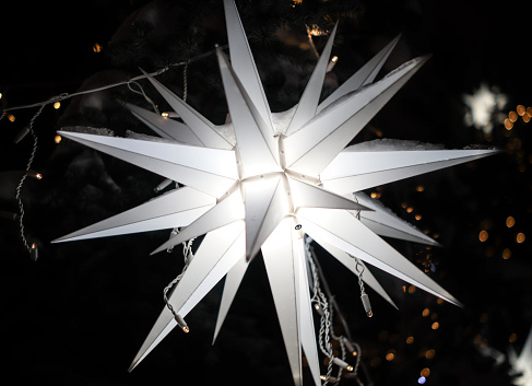 Gerngut star, decoration on the Christmas tree