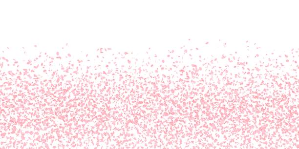 istock Spring flower background, petals cherry blossoms 1985213606