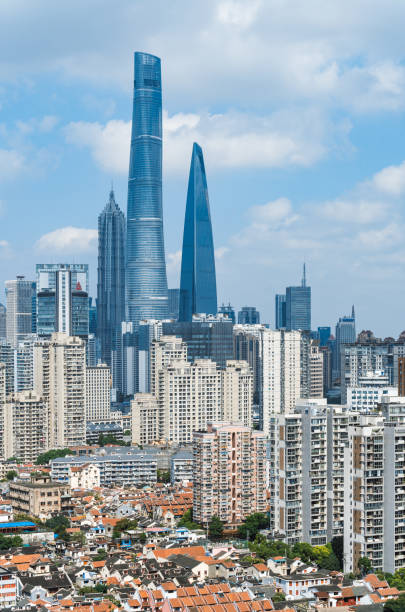 istock Shanghai city CBD building 1985214143