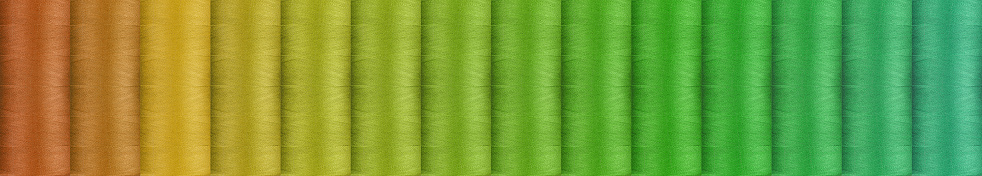 texture of thread for sewing in different colors close-up