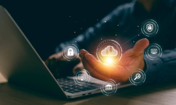 istock Digital transformation change management, internet of things. New technology big data and business process strategy, automate operation, cloud computing, smart industry, customer service management 1985223225