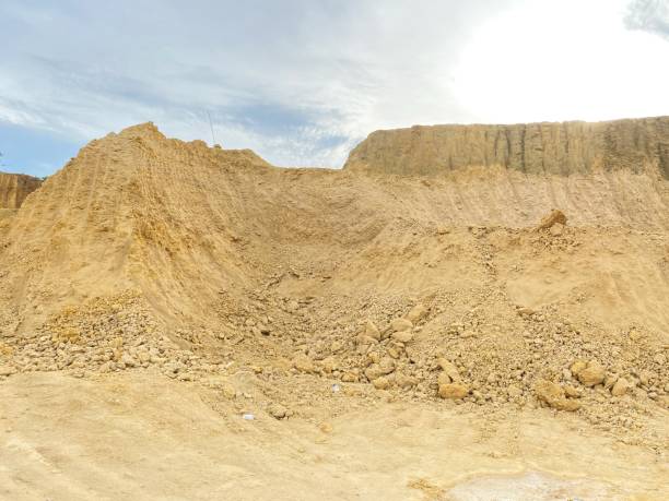 istock fragments of mountain rock from excavations 1985234233