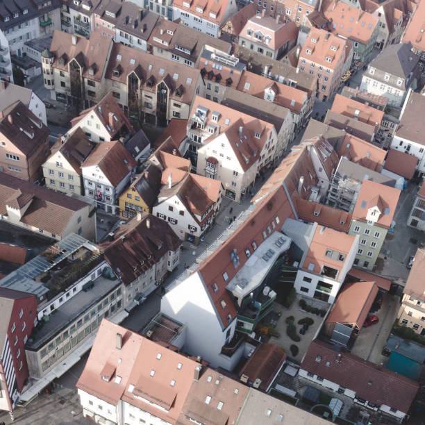 istock City of Ulm from above 1985301047