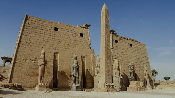 istock Obelisk at Karnak Temple in Luxor, Egypt 1985336258