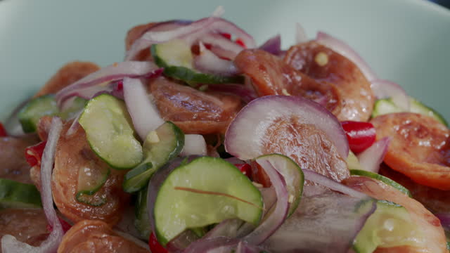 Chinese Sausage Spicy Salad