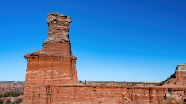 istock Lighthouse in Texas Palo Duro Canyon with blue sky 1985500258