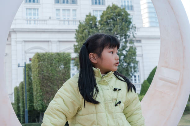 girl looking into the distance