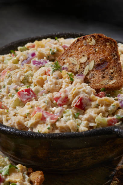 istock Creamy Chick Pea Salad Dip 1985599301