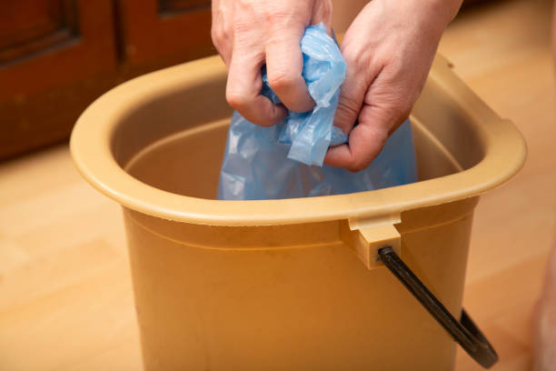 istock Garbage bags for household waste 1985626376