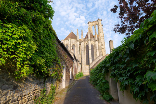 istock Saint-Mathurin basilica in Larchant village 1985646390