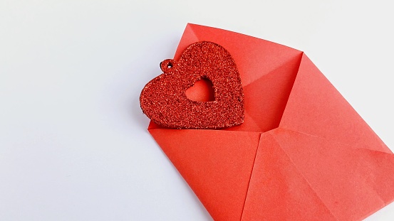 Red heart, valentine's day