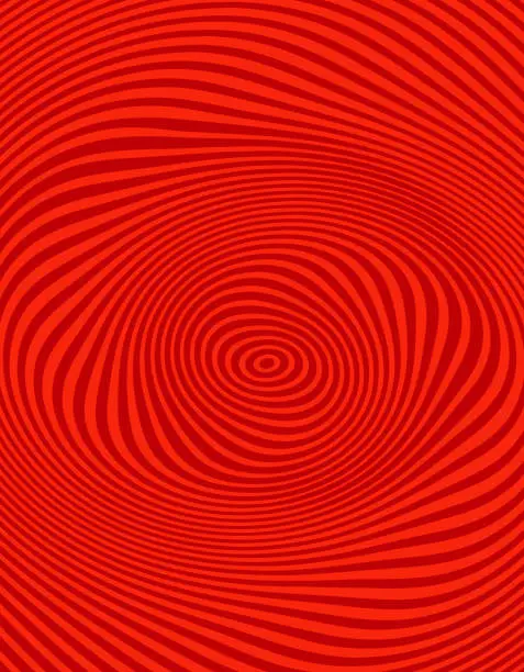 Vector illustration of Concentric spiral abstract background