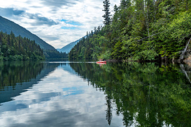 Skagway in the morning, Alaska, USA.