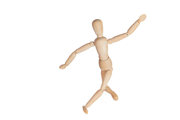 istock wooden puppet Used for modeling human gestures. 1985796509
