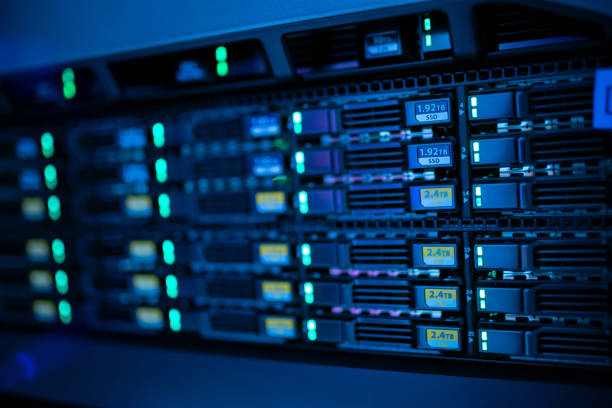 istock server computer should be high performance, stable, able to serve a large number of users. 1985849599