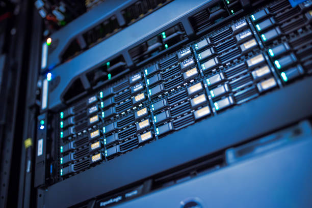 istock server computer should be high performance, stable, able to serve a large number of users. 1985852288